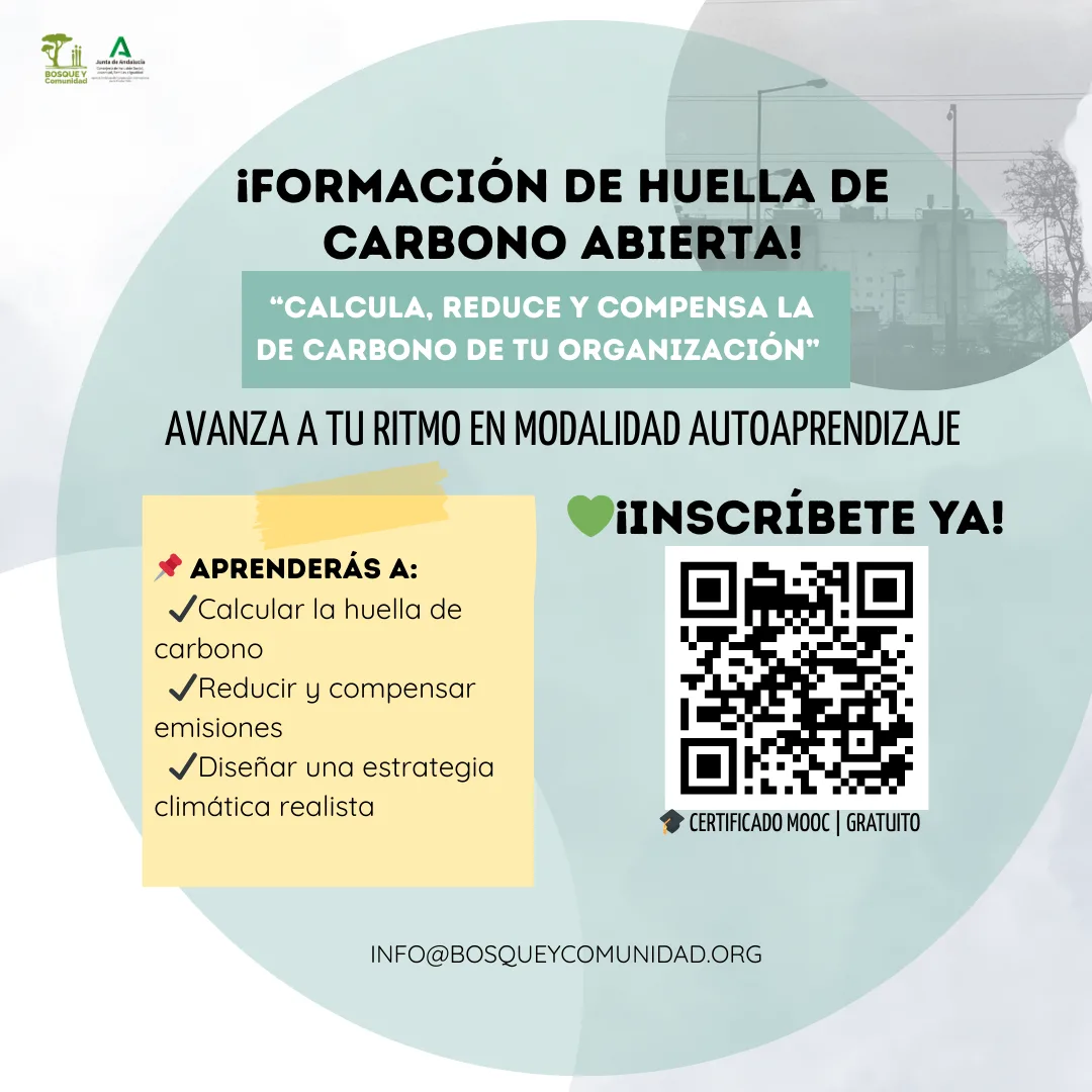 Formación abierta sobre cálculo y gestión de la huella de carbono